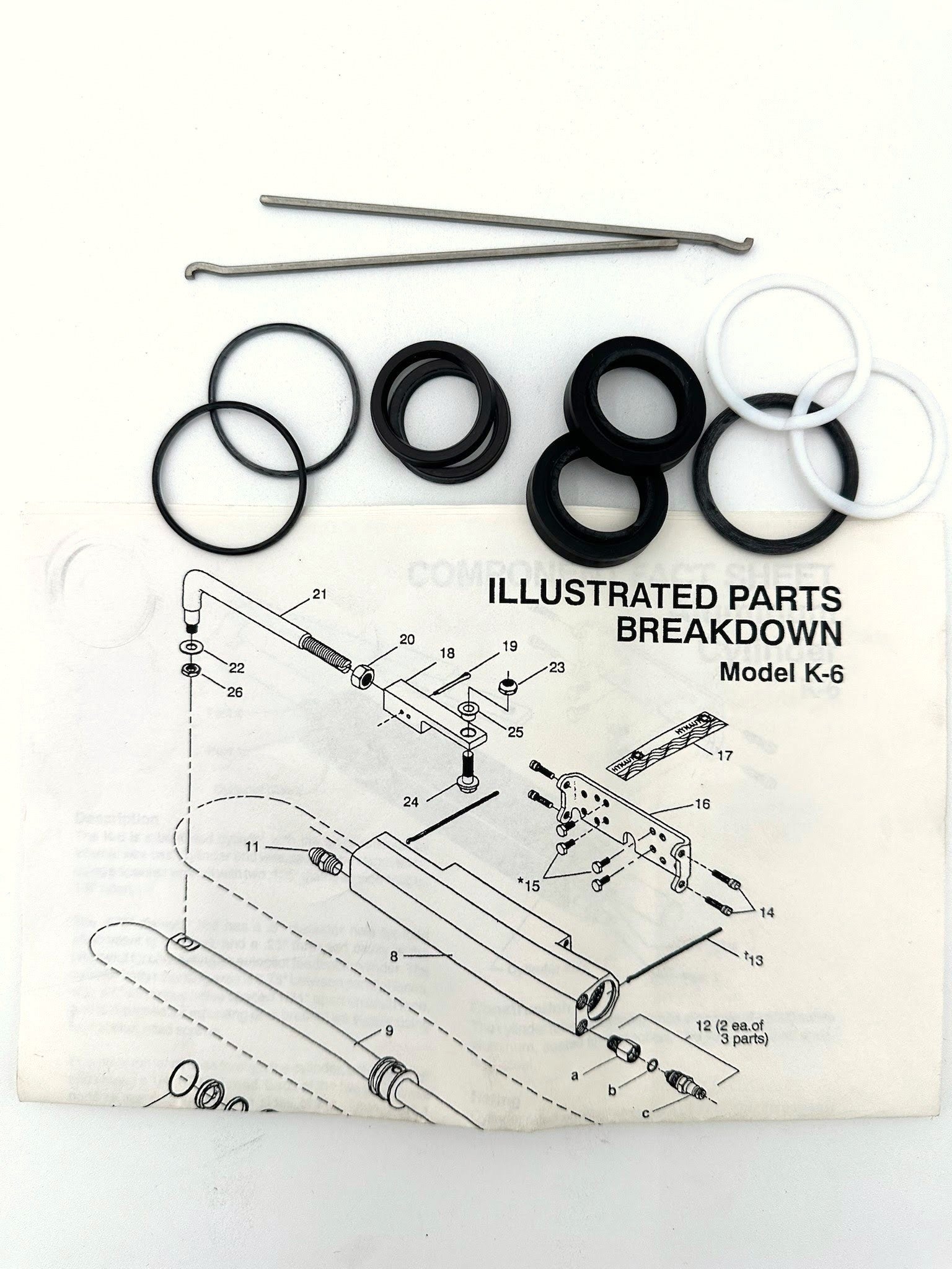 KS-19 Hynautic Cylinder Seal Kit for K-6 | Boat Steering Solutions