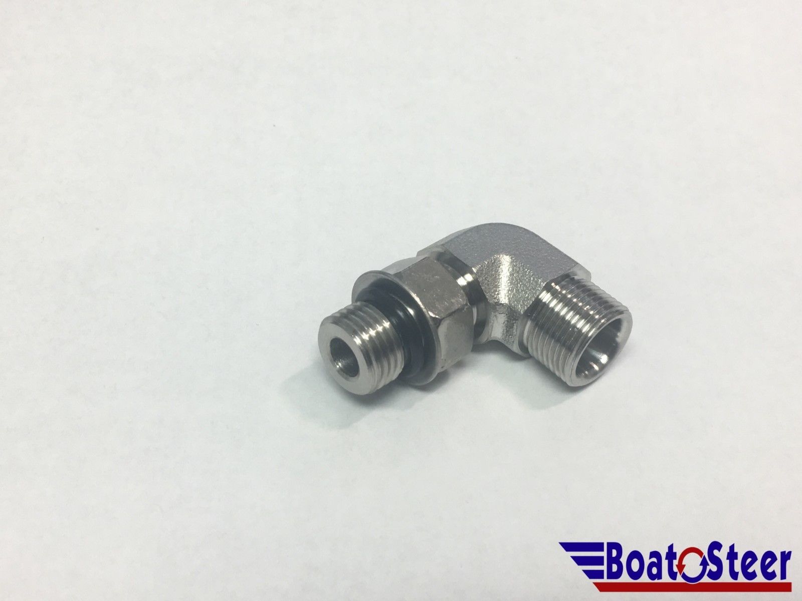 SeaStar ORB Fitting 90-Deg HF6004 | Boat Steering Solutions, LLC SeaStar ORB Fitting 90-Deg HF6004 | Boat Steering Solutions, LLC