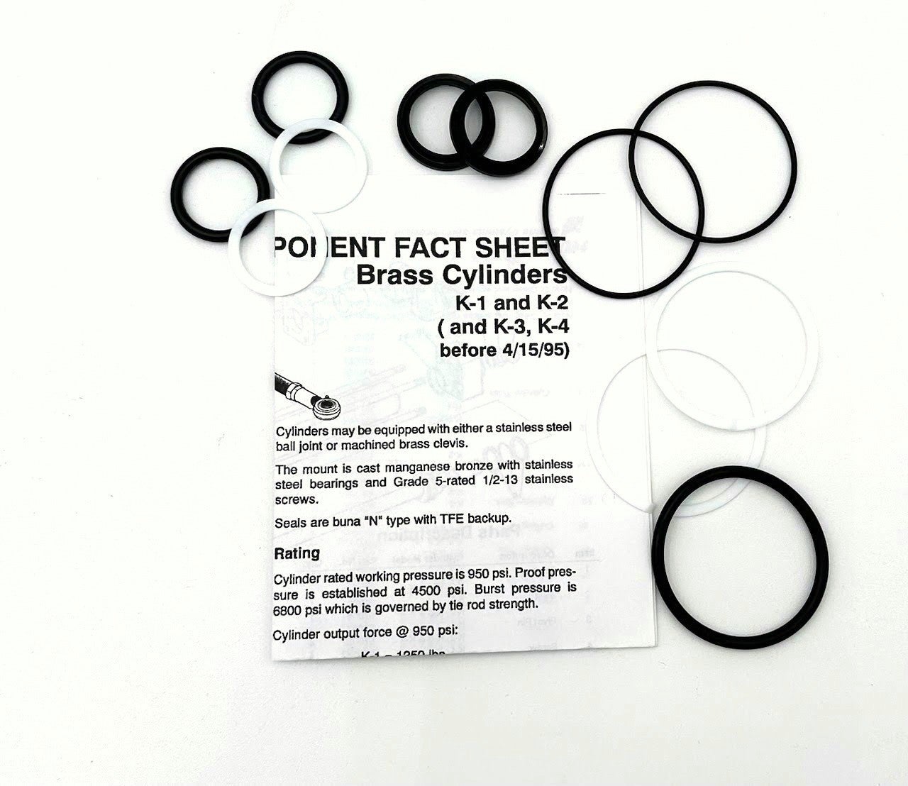 KNK スクリューセットCX-No.１３ KS-13 Hynautic Cylinder Seal Kit for Early K-3 & K-4 Prior to 04