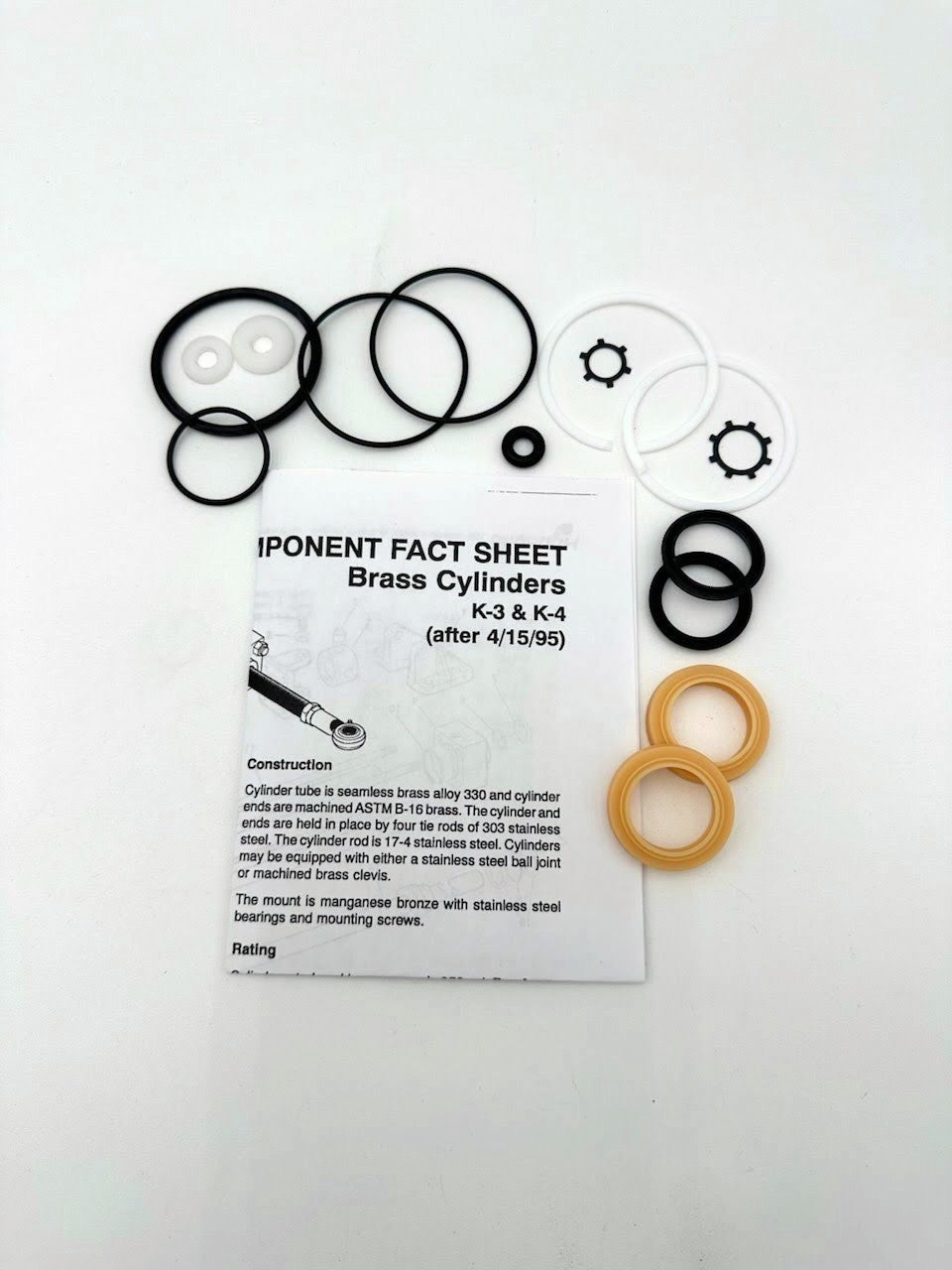 KS-13 Hynautic Cylinder Seal Kit for Early K-3 & K-4 Prior to 04