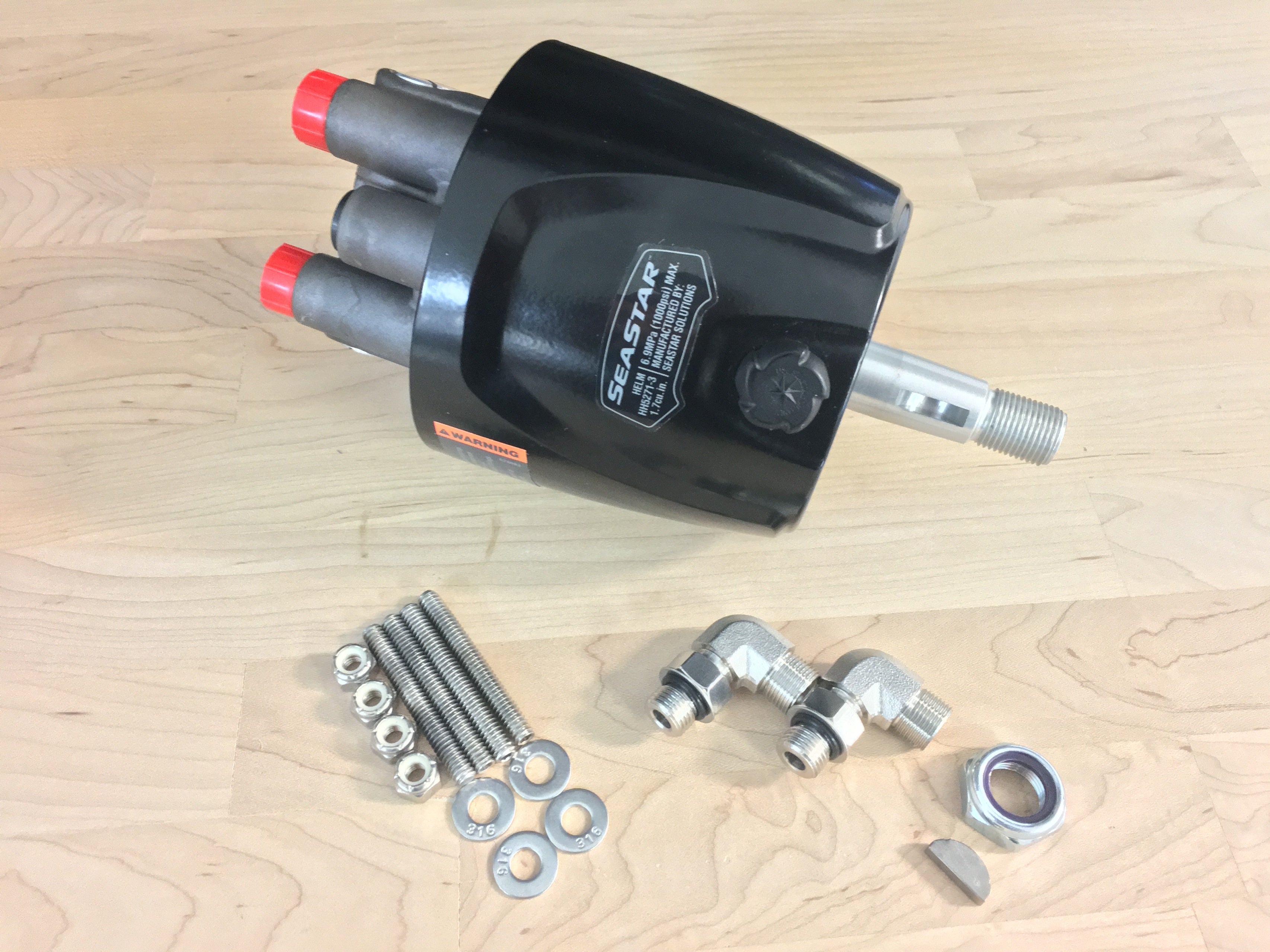 SeaStar Front Mount Helm Boat Steering Solutions, LLC